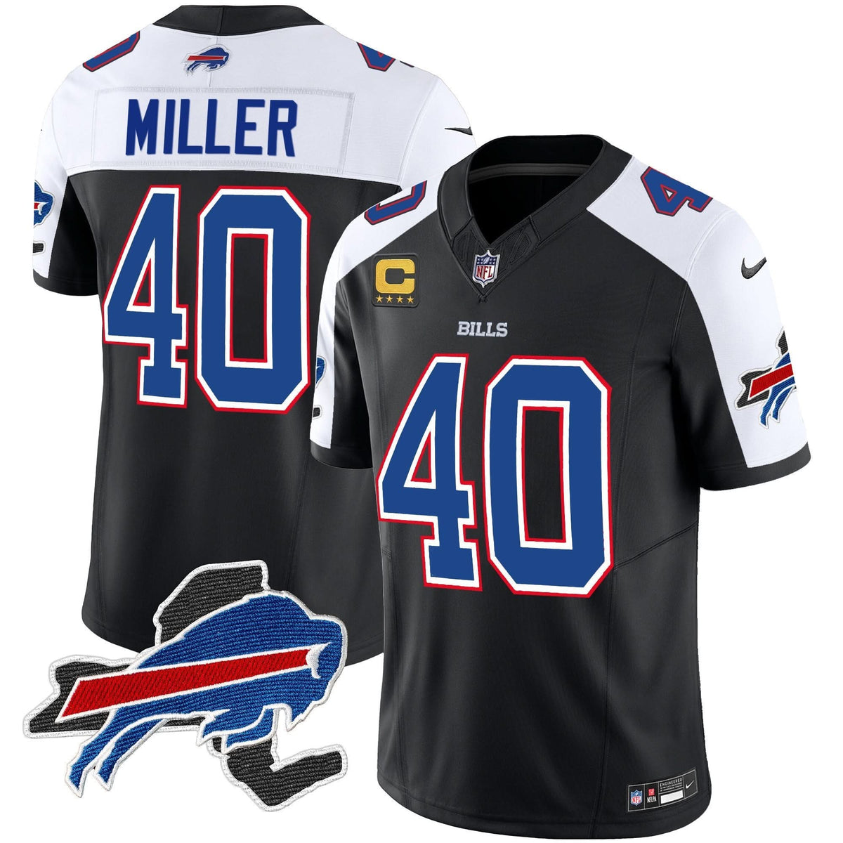 BUF New York Patch Vapor Limited Jersey
