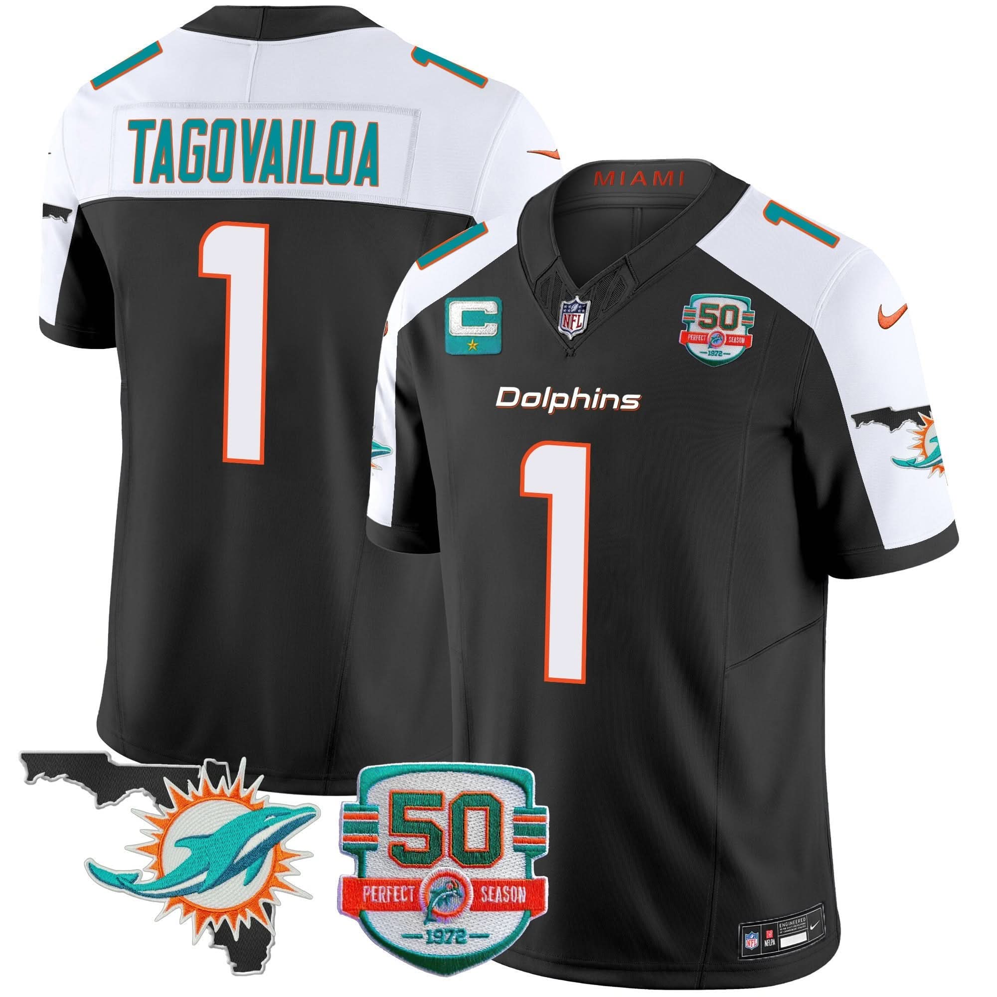 MIA 50th Perfect Season & Florida Patch Vapor Jersey