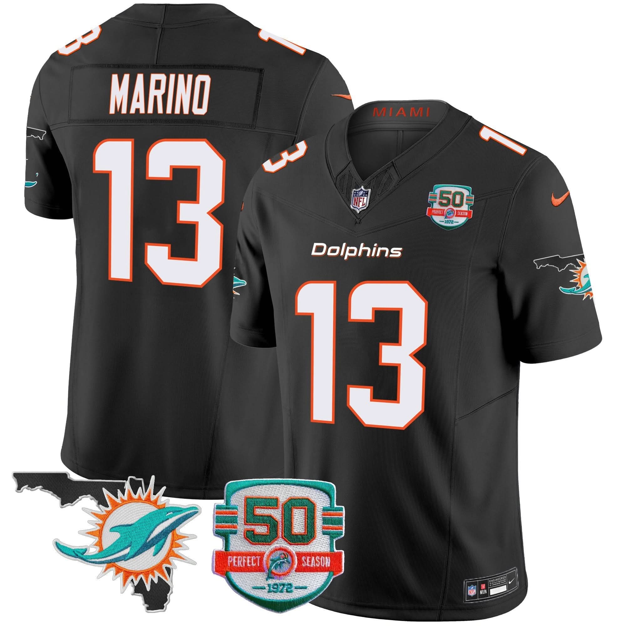 MIA 50th Perfect Season & Florida Patch Vapor Jersey