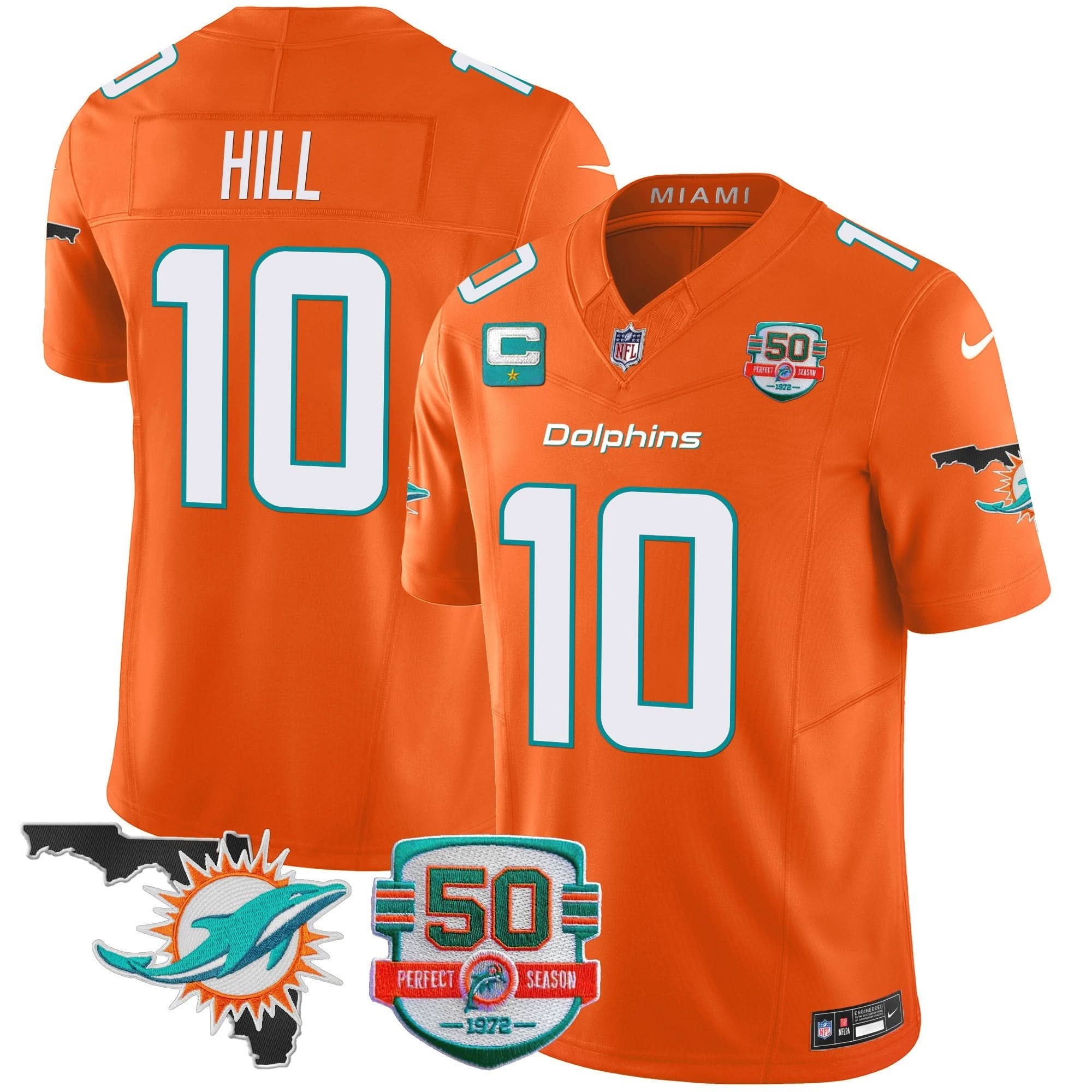 MIA 50th Perfect Season & Florida Patch Vapor Jersey