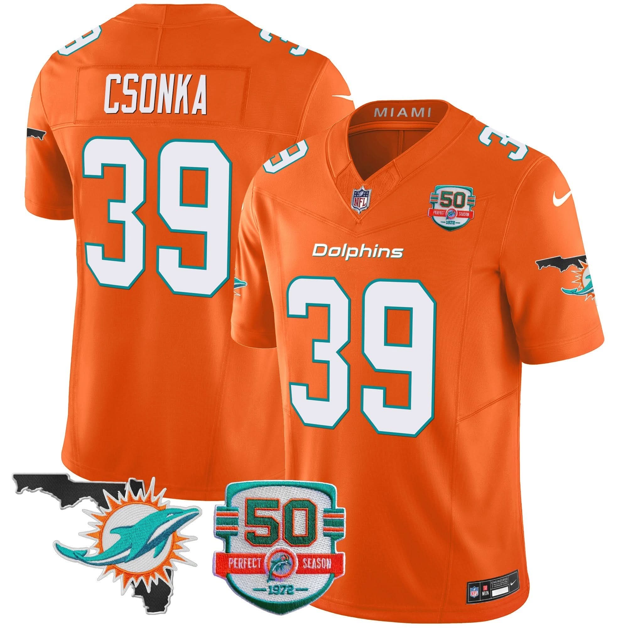 MIA 50th Perfect Season & Florida Patch Vapor Jersey
