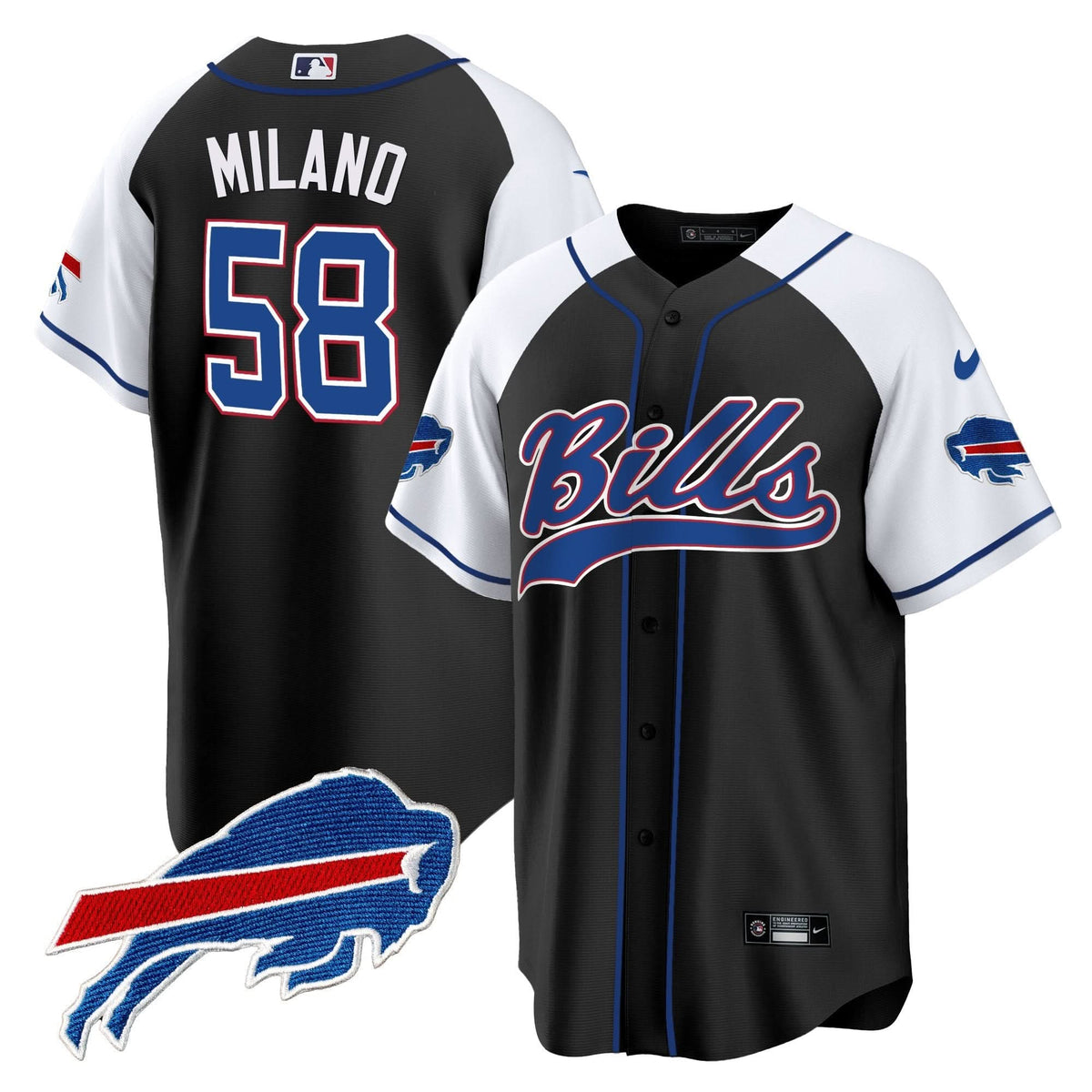 BB Baseball Jersey - All Stitched