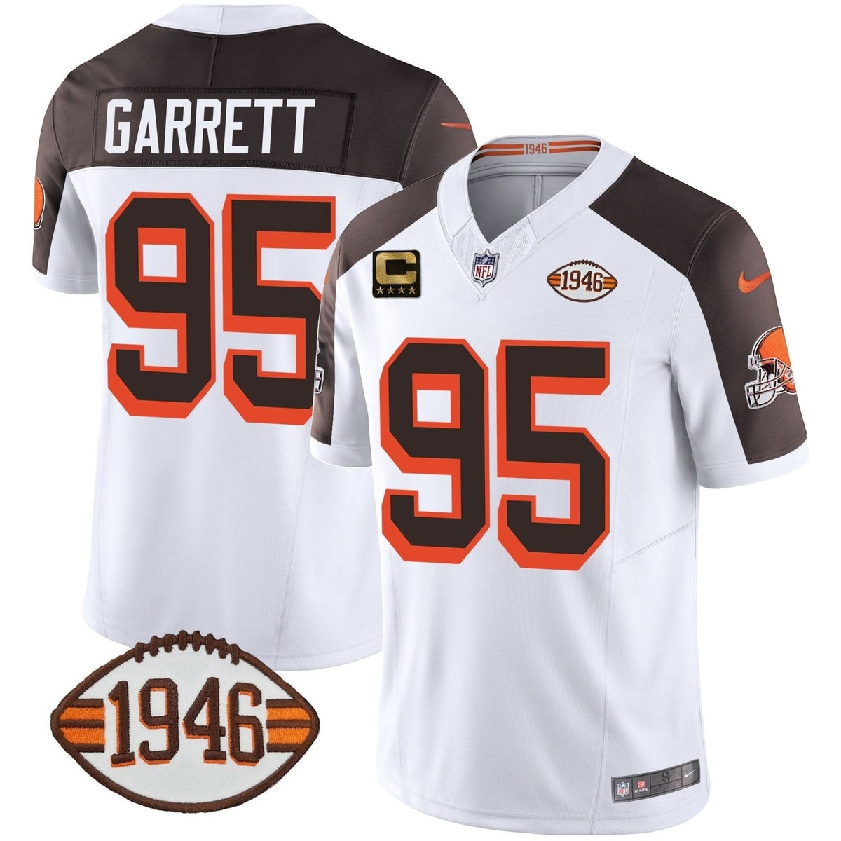 CLE 1946 75th Anniversary Patch Jersey