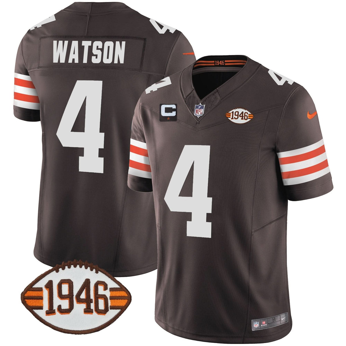 CLE 1946 75th Anniversary Patch Jersey