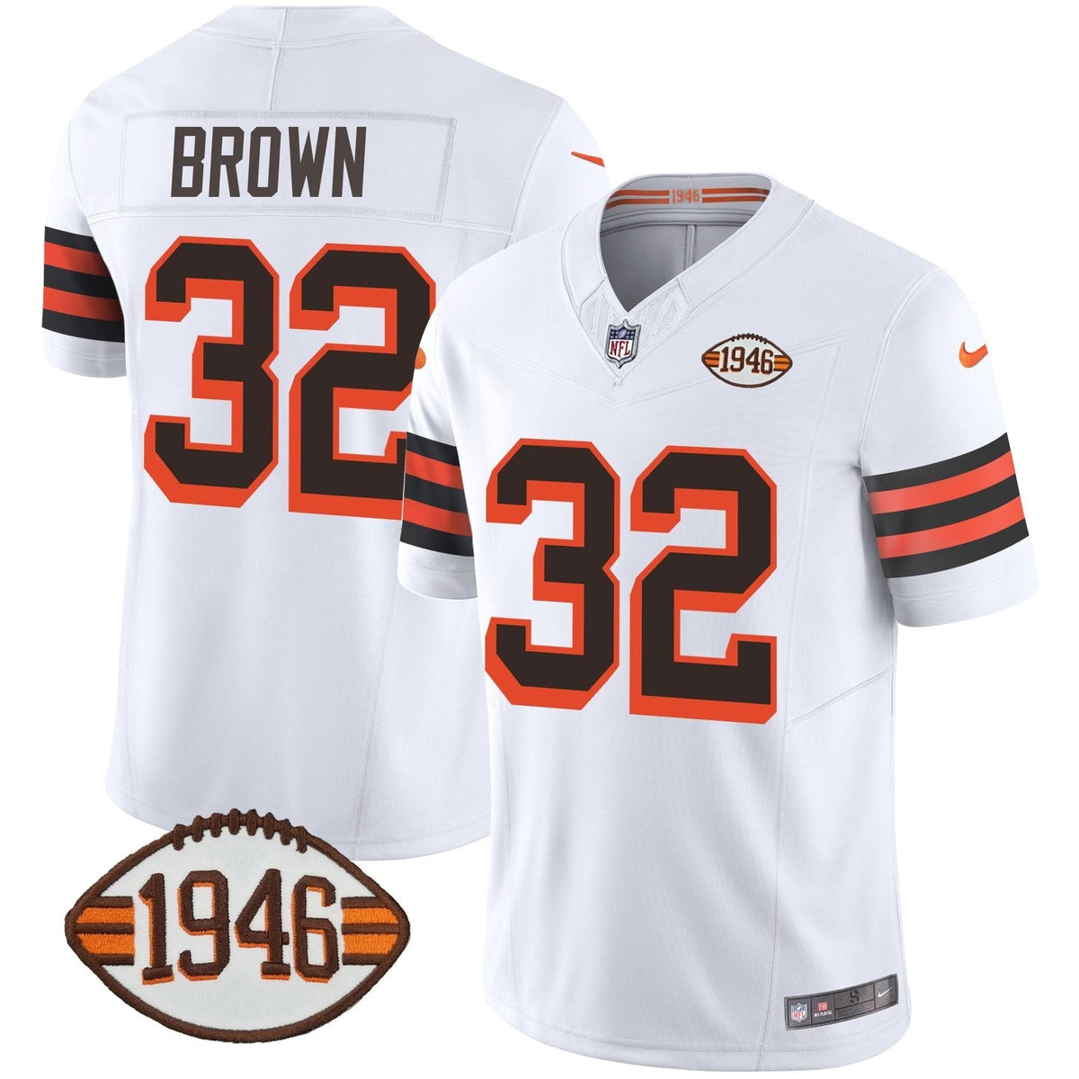 CLE 1946 75th Anniversary Patch Jersey
