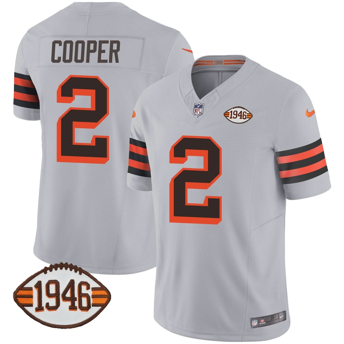 CLE 1946 75th Anniversary Patch Jersey