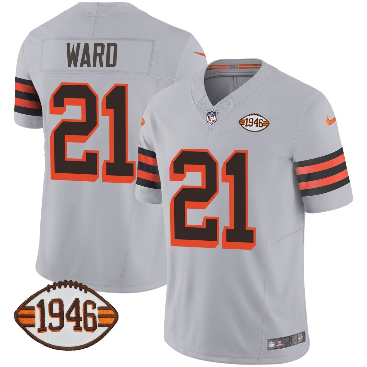 CLE 1946 75th Anniversary Patch Jersey
