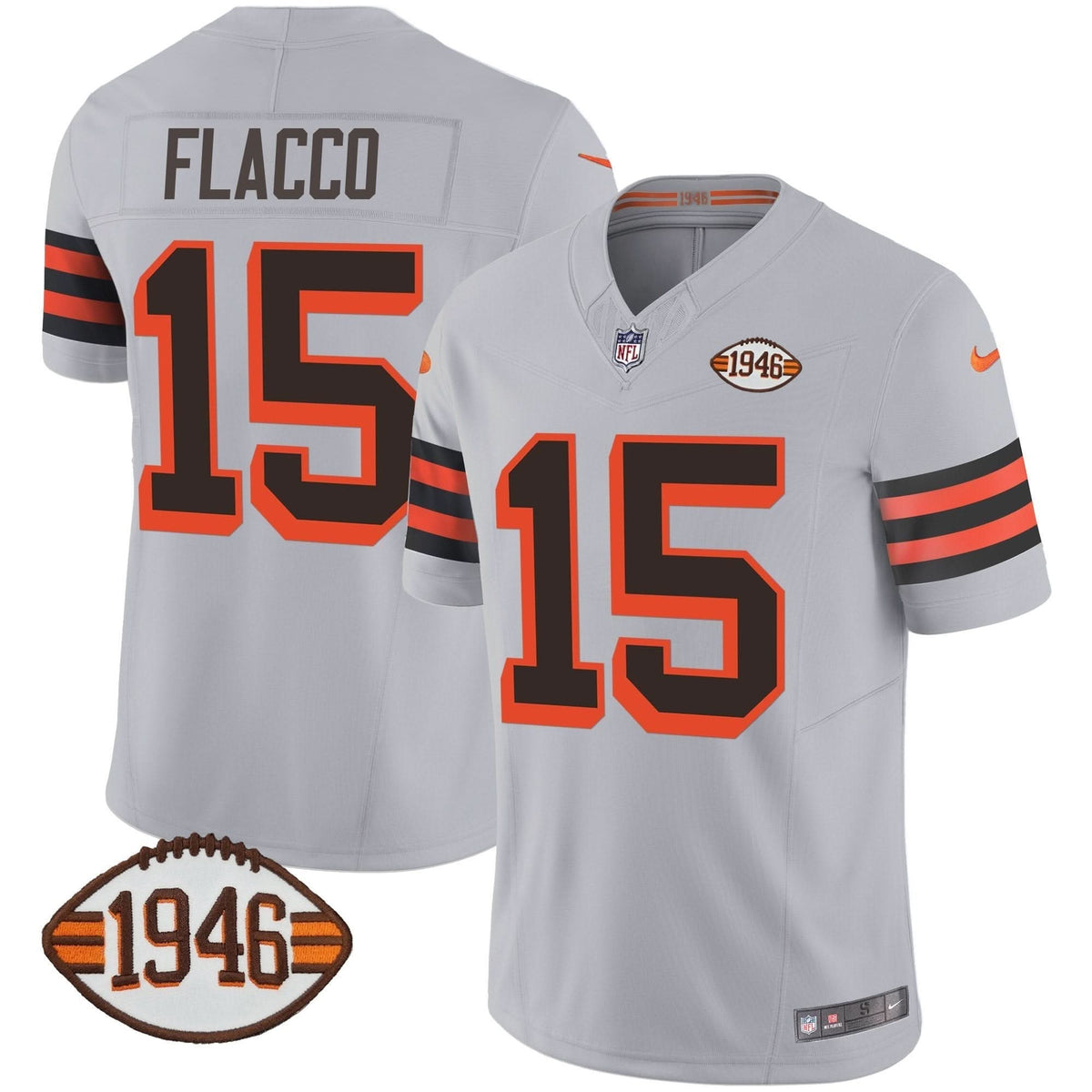 CLE 1946 75th Anniversary Patch Jersey