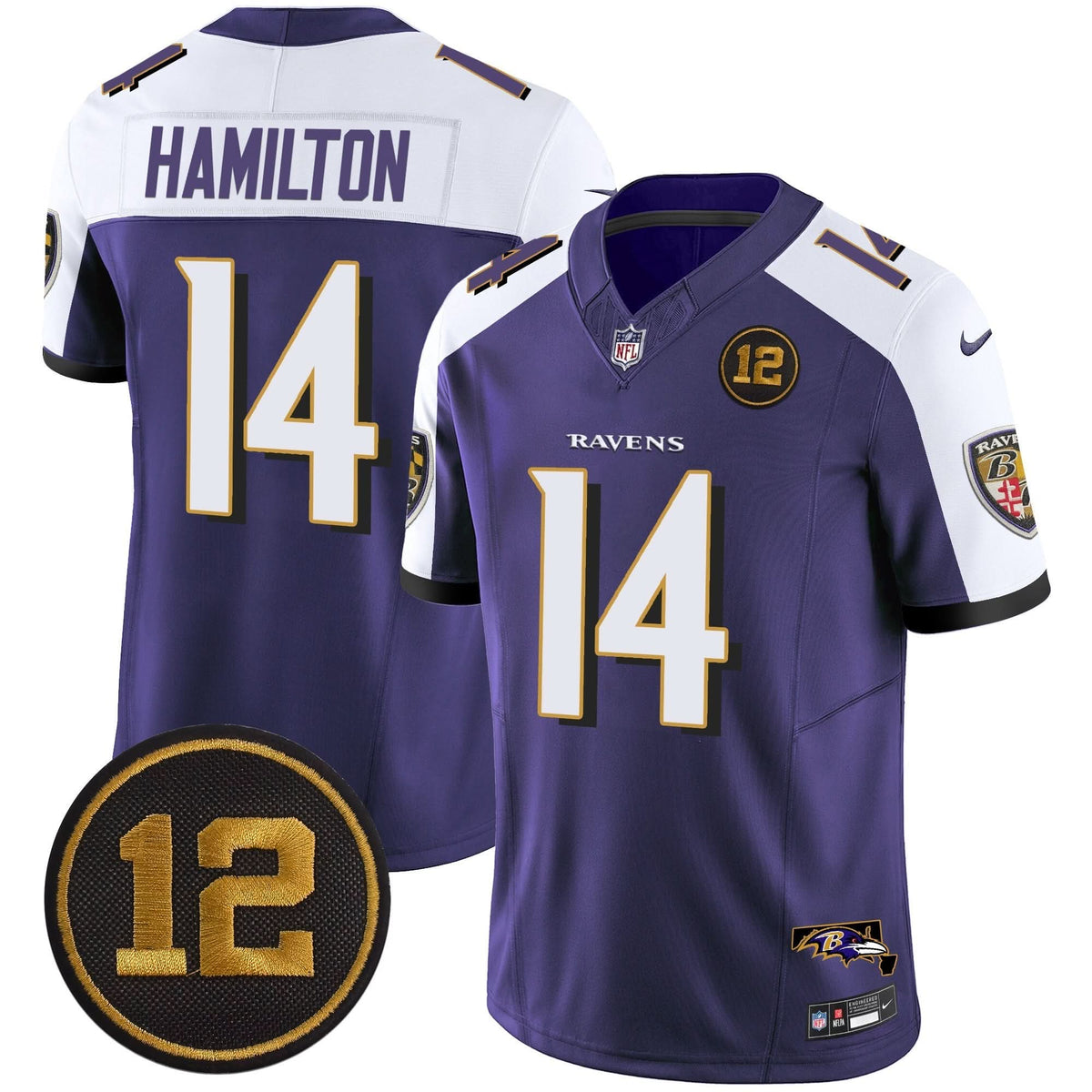 BAL Jacoby Jones Patch Vapor Limited Jersey