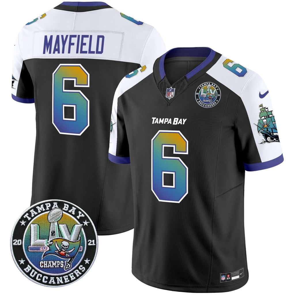 TB Tampa City Super Bowl LIV Patch Vapor Limited Jersey