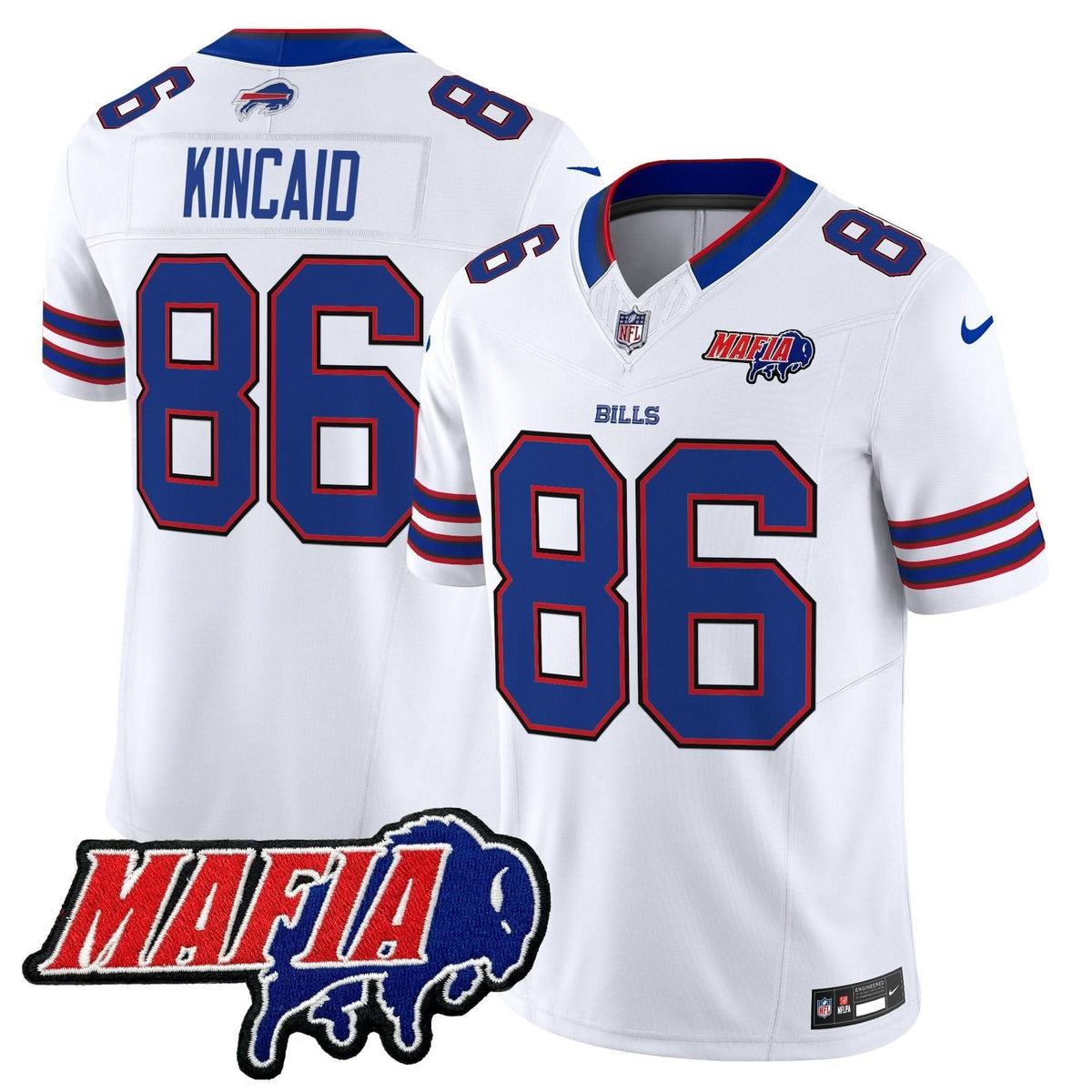 BB 2024 BUF Mafia Patch Vapor Limited Jersey