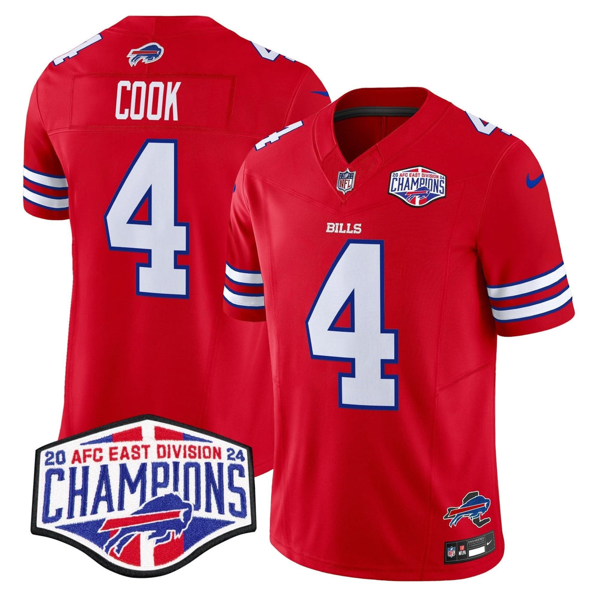 BUF 2024 AFC East Division Champions Vapor Limited Jersey