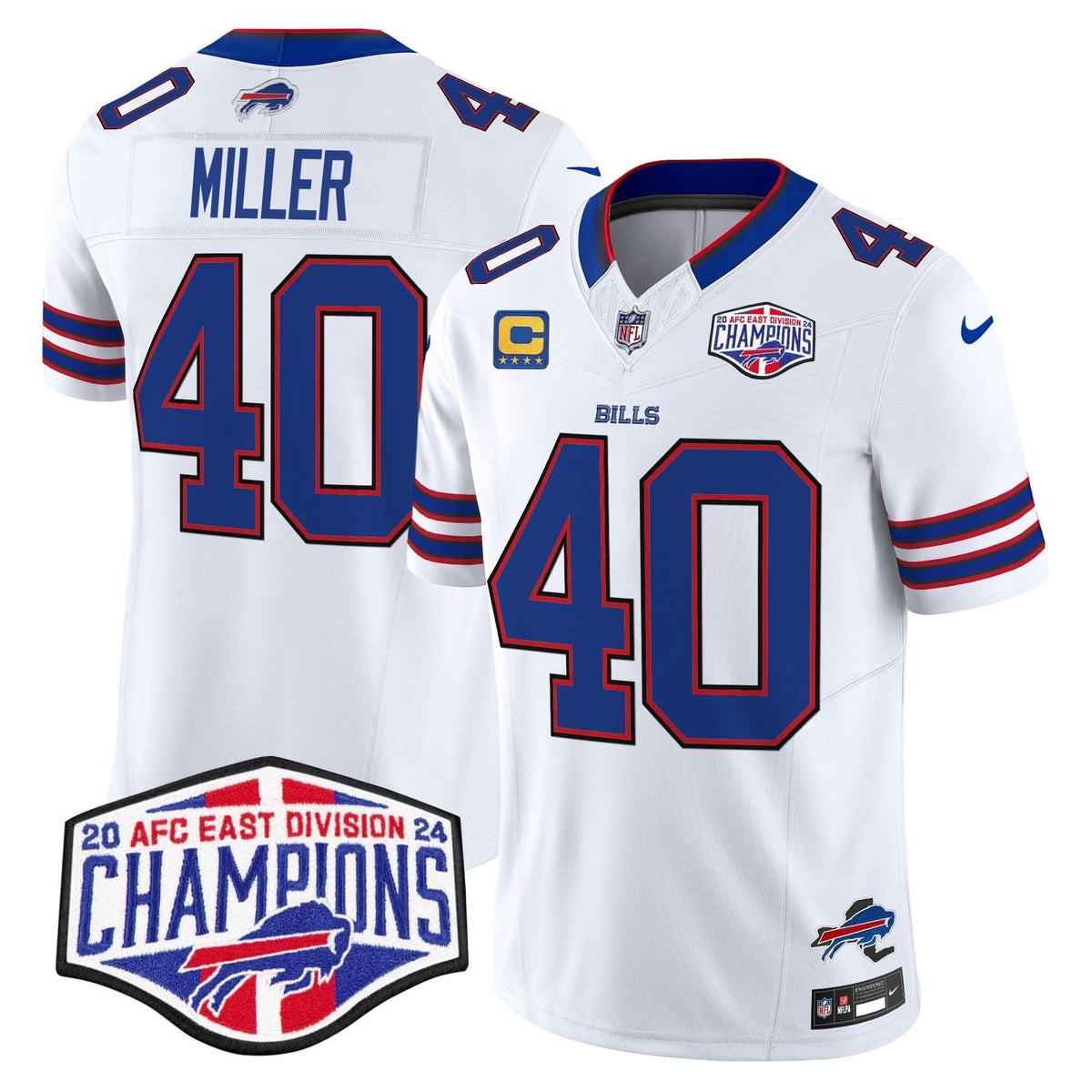 BUF 2024 AFC East Division Champions Vapor Limited Jersey