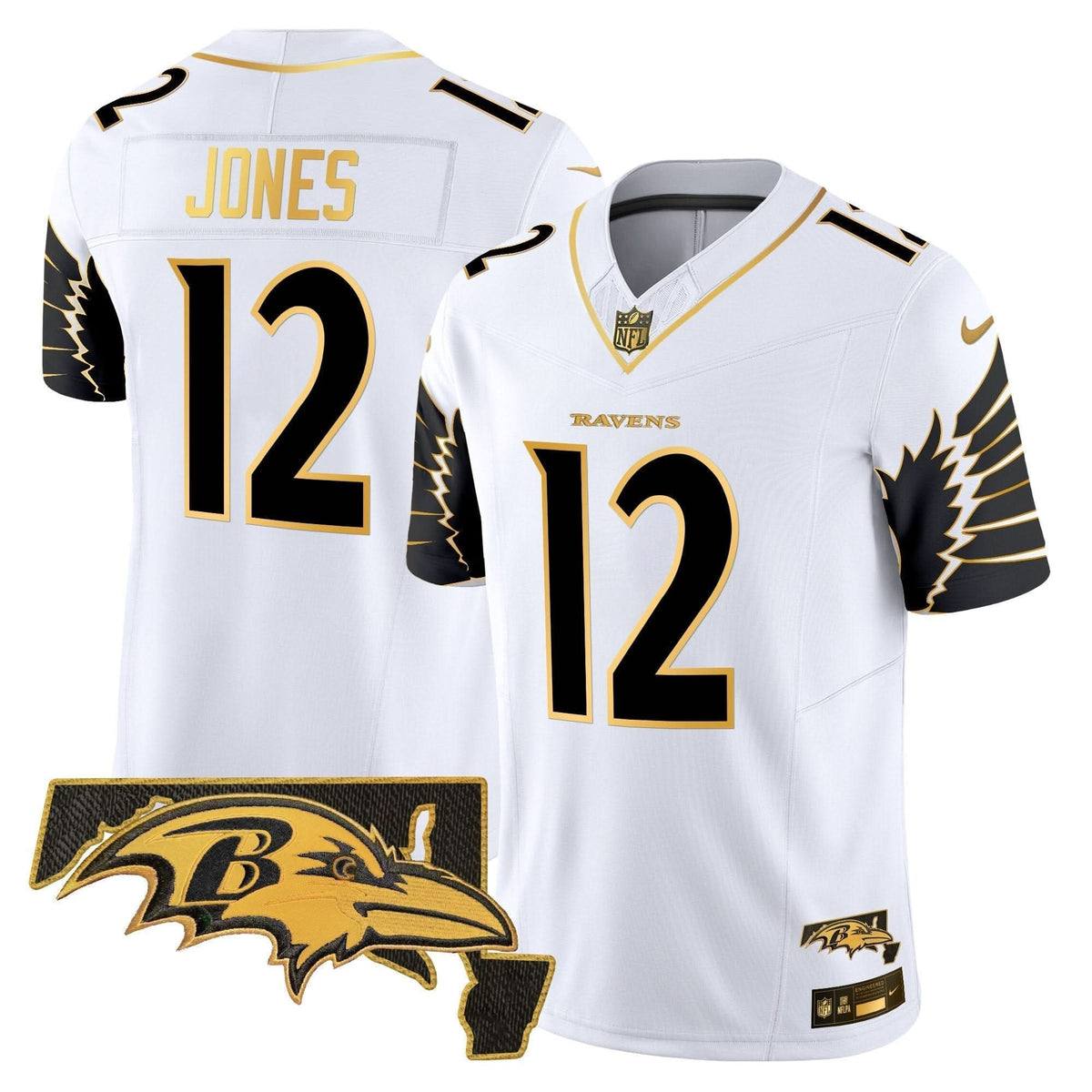 BAL Maryland Patch Gold Vapor Limited Jersey V2