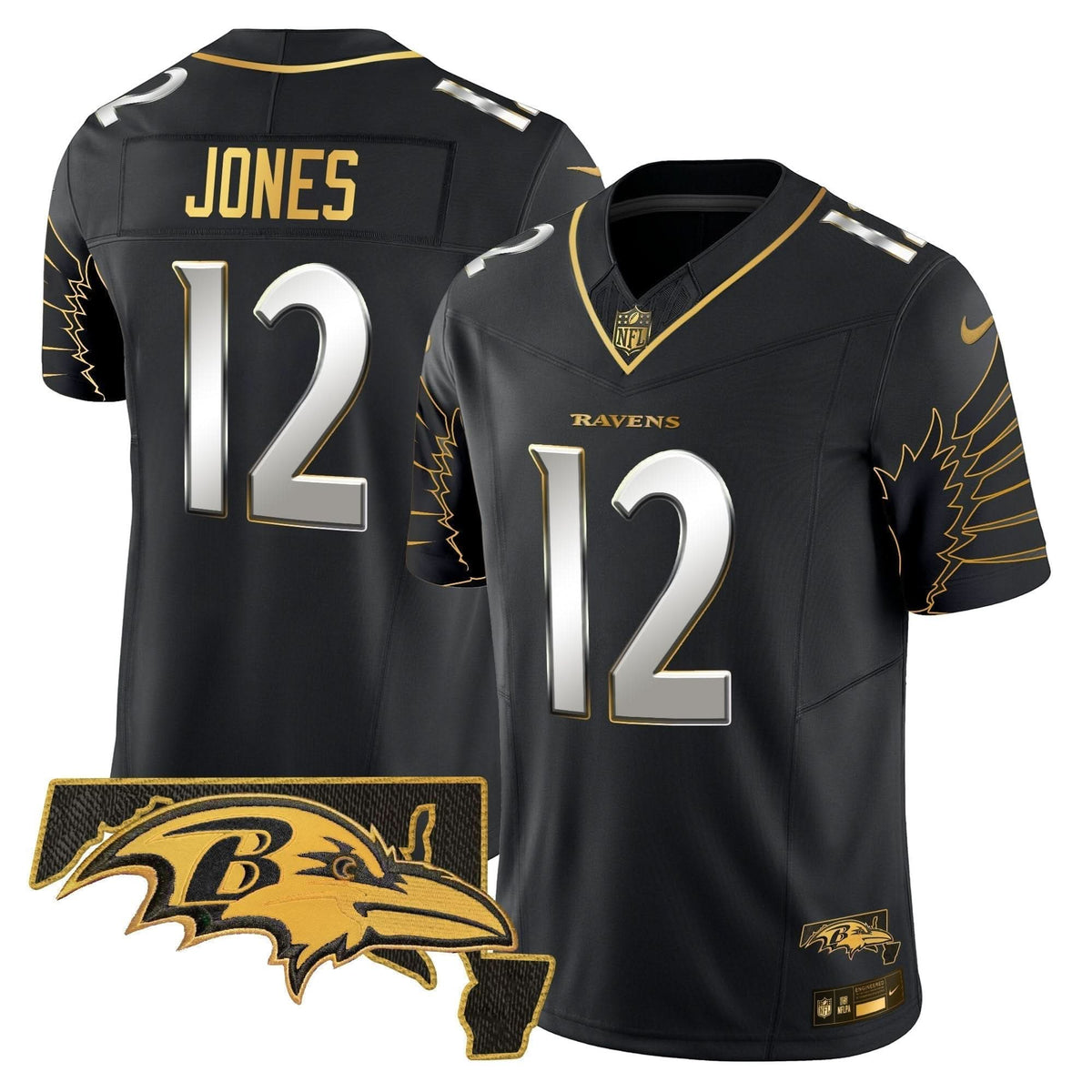 BAL Maryland Patch Gold Vapor Limited Jersey V2