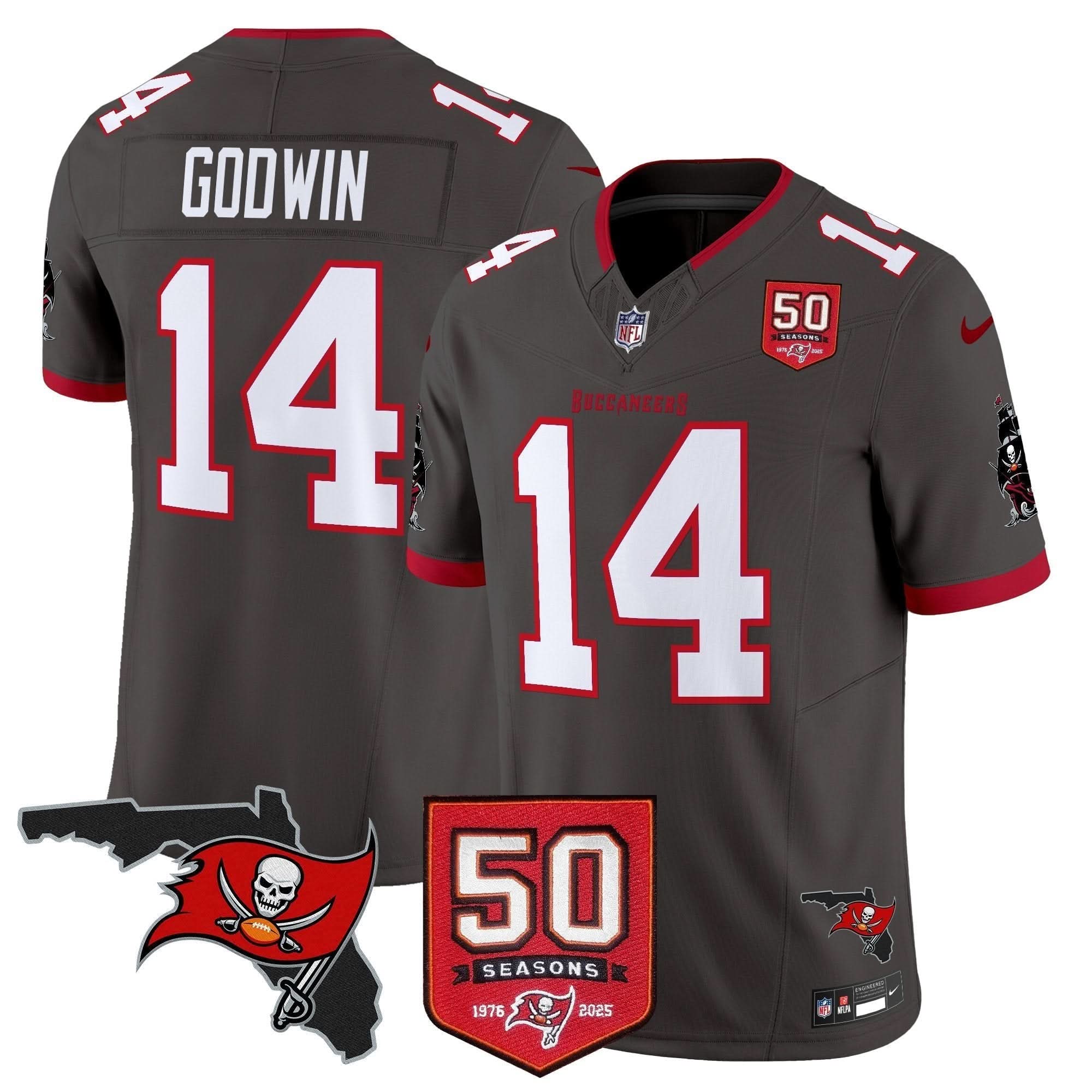 TBB 50th Season Patch Vapor Limited Jersey