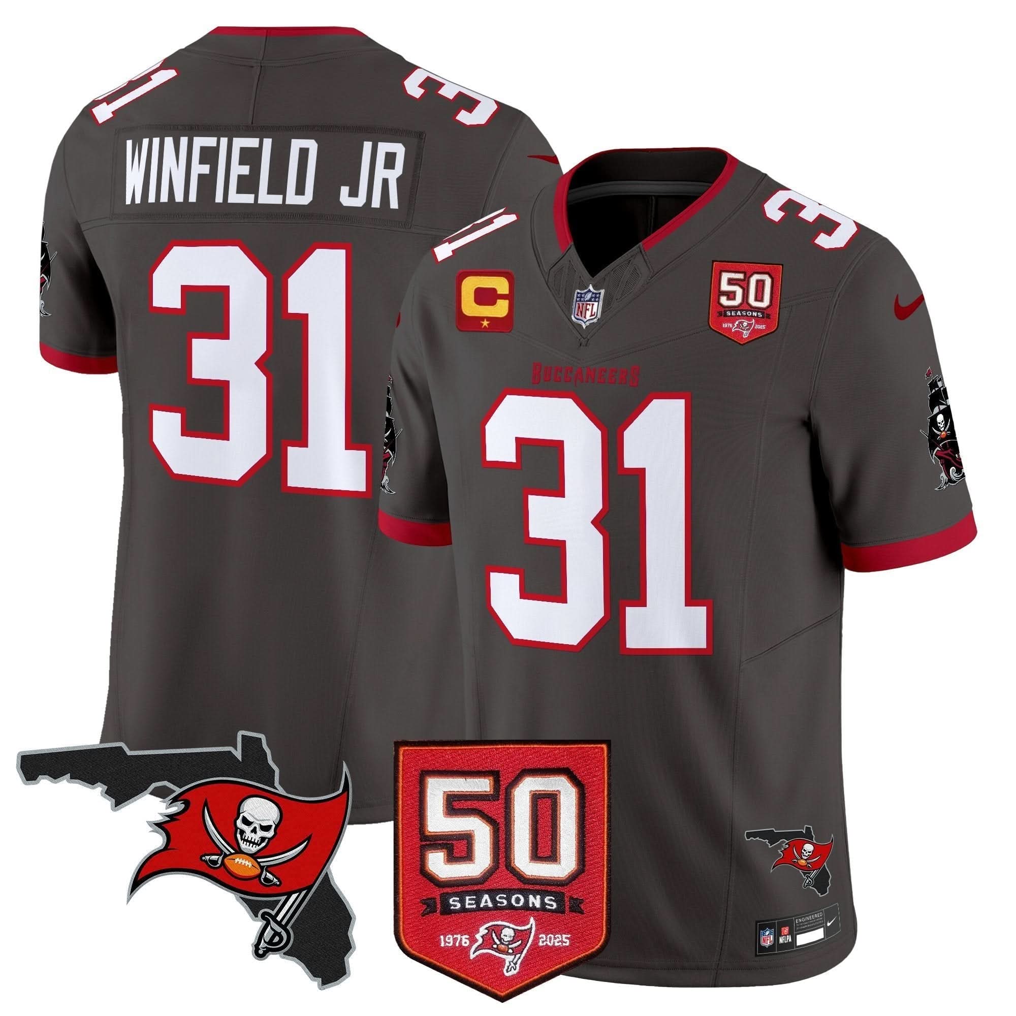 TBB 50th Season Patch Vapor Limited Jersey