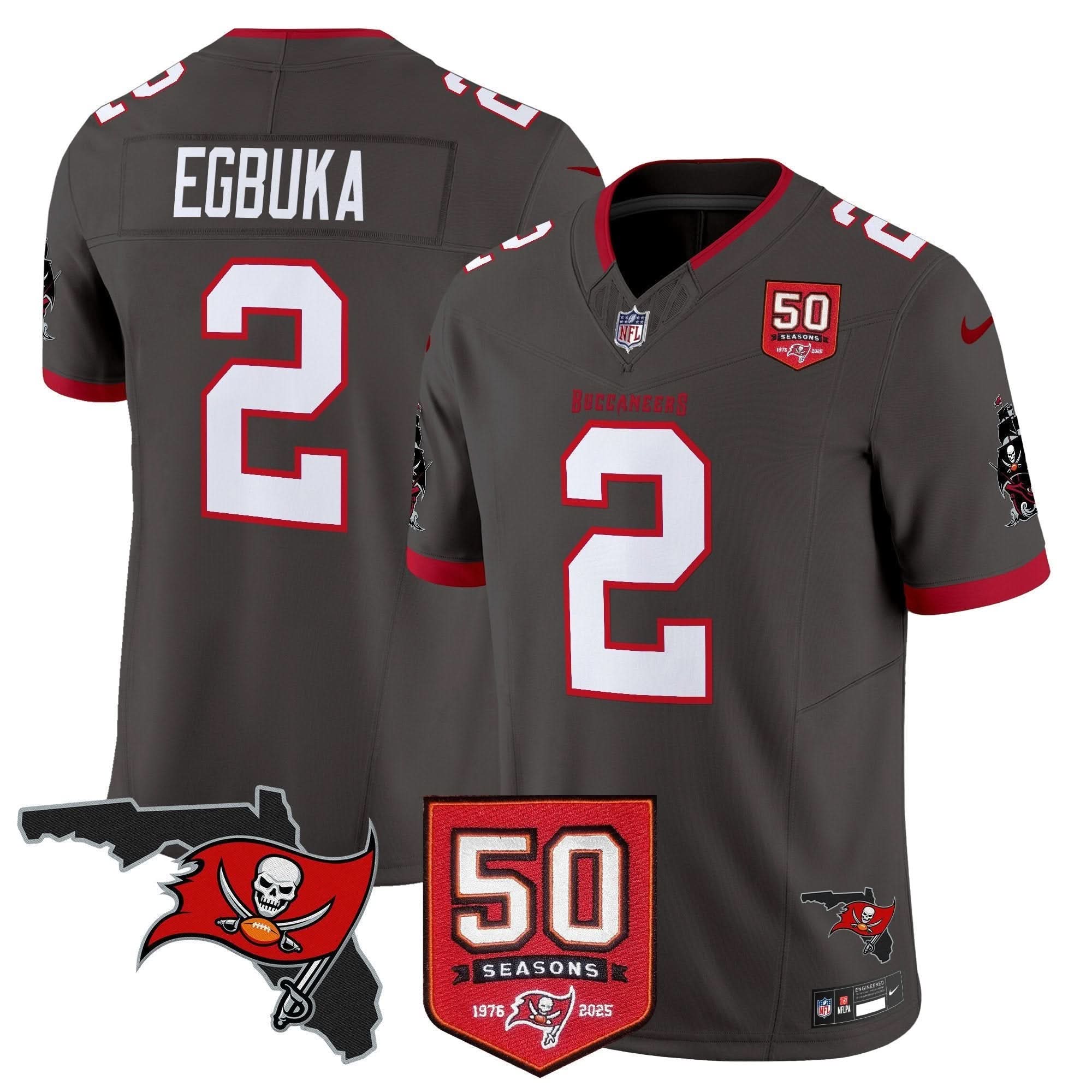 TBB 50th Season Patch Vapor Limited Jersey