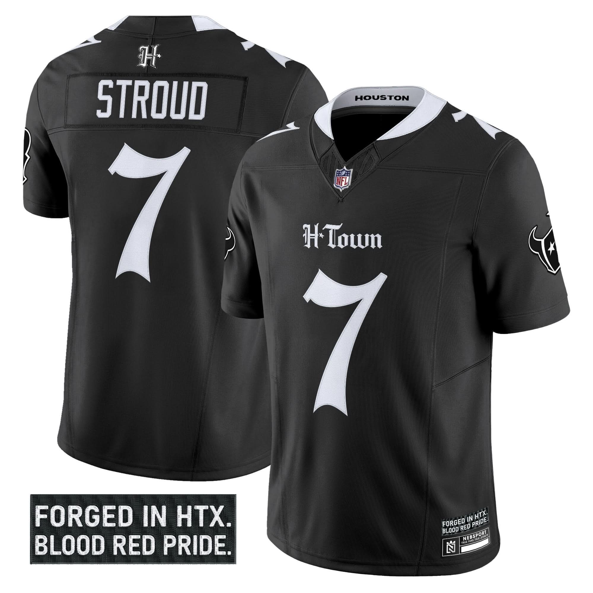 HT 'Gothic Lone Star Shadows Edition' Vapor Limited Jersey