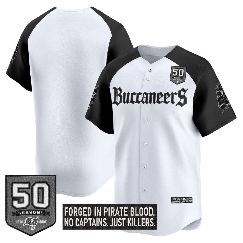 TB 'Gothic Pirate Shadows Edition' Vapor Baseball Jersey - All Stitched