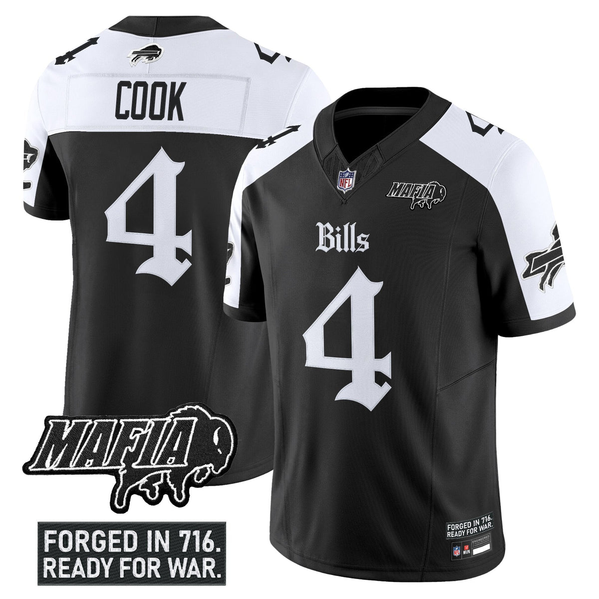 BUF 'Gothic Cold Front Edition' Vapor Limited Jersey V2