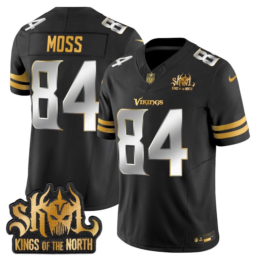 MIN 2025 Gold Vapor Limited Jersey - Kings Of The North Patch