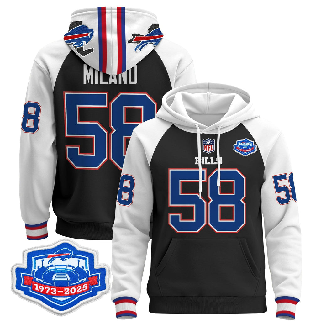 BUF 2025 Farewell Season Patch Pullover Hoodie - All Stitched
