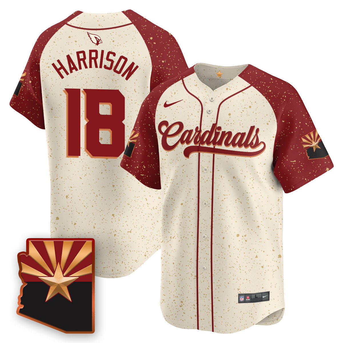 AC Rivalry Series Baseball Jersey - All Stitched