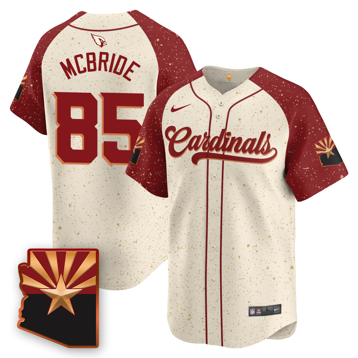 AC Rivalry Series Baseball Jersey - All Stitched