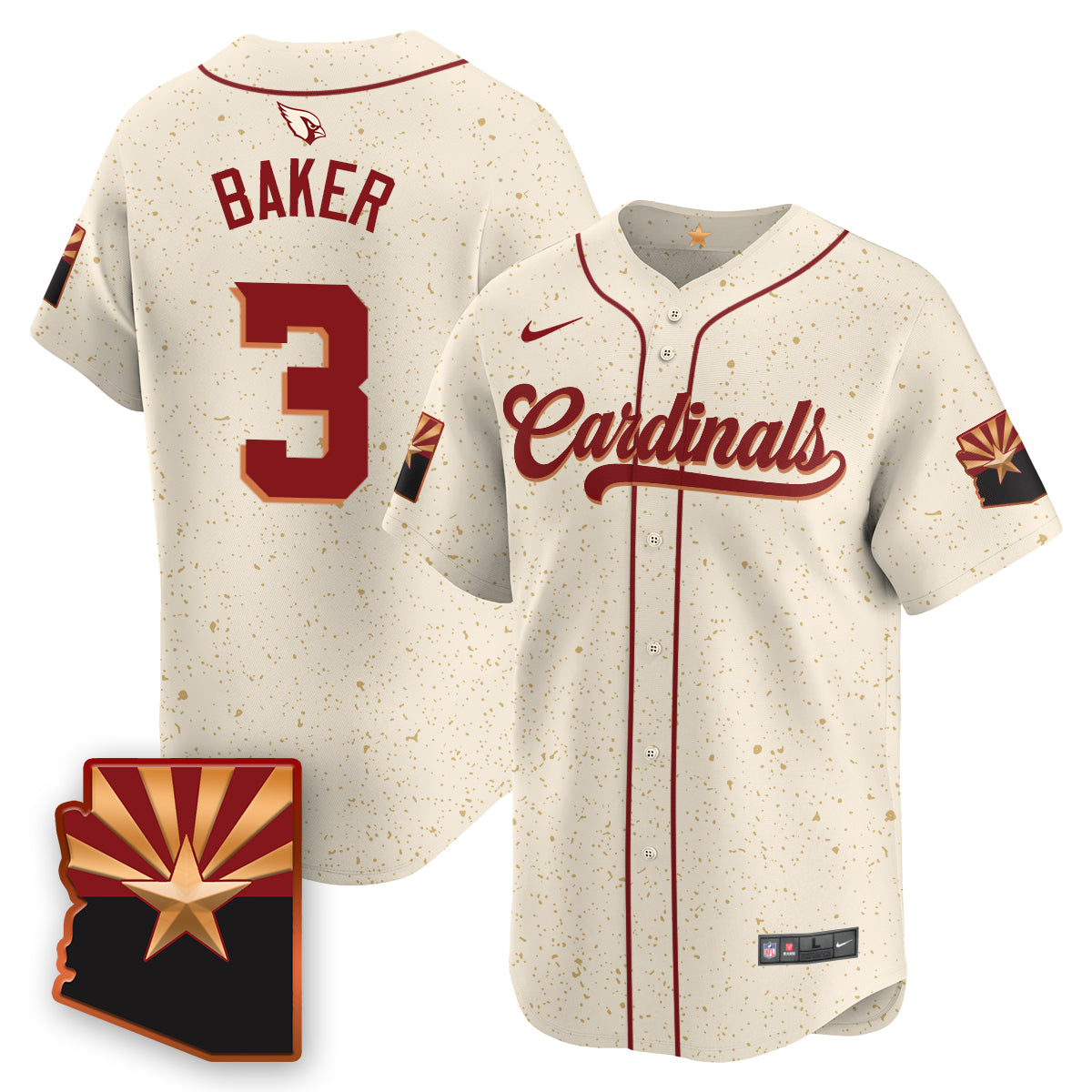 AC Rivalry Series Baseball Jersey - All Stitched
