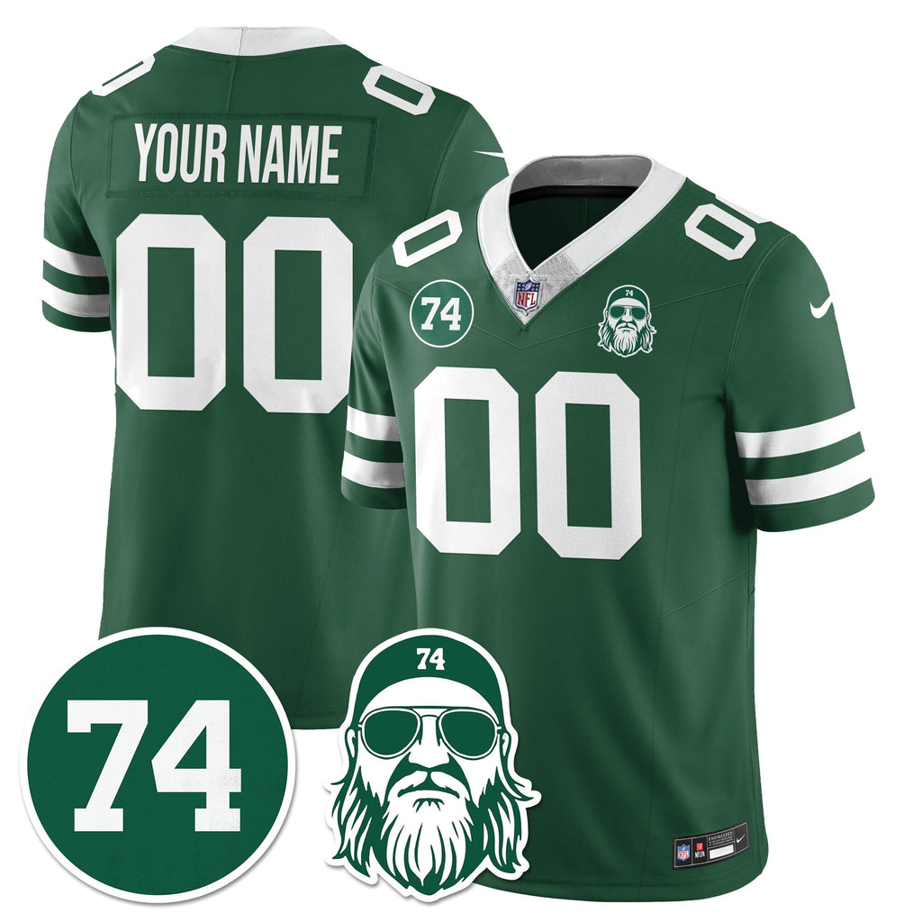 NYJ Vapor Limited Jersey - Nick Mangold Patch