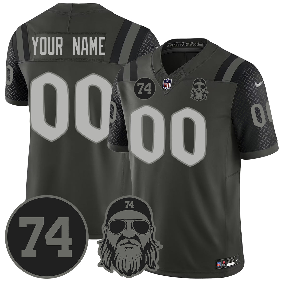 NYJ Vapor Limited Jersey - Nick Mangold Patch