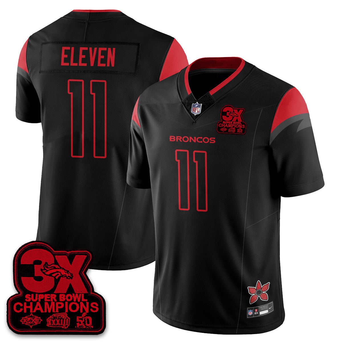DEN 'Stranger Things Edition' Vapor Limited Jersey