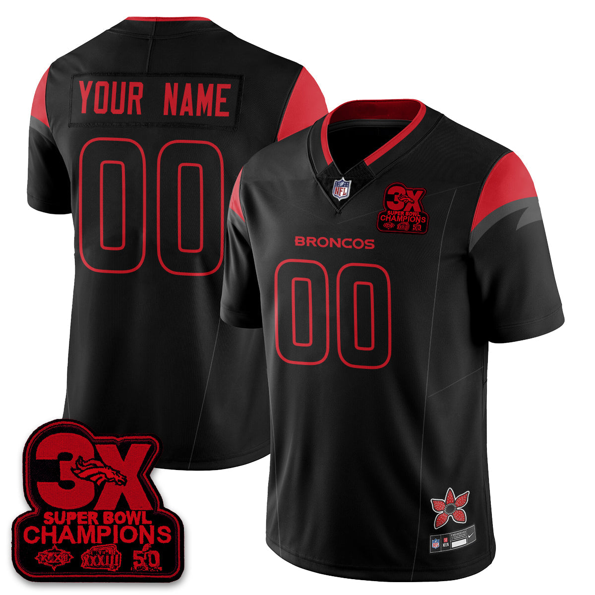 DEN 'Stranger Things Edition' Vapor Limited Jersey