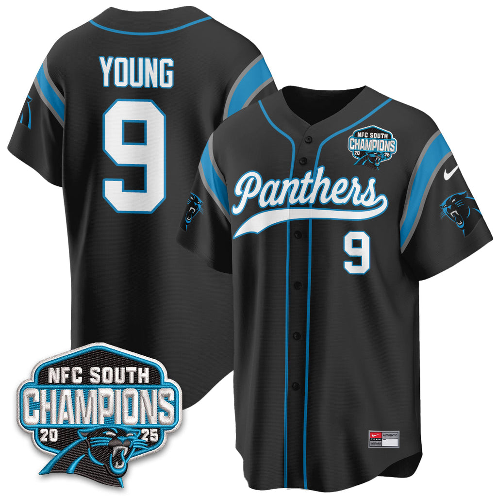 CAR NFC South Division Champions Vapor Limited Baseball Jersey - All Stitched