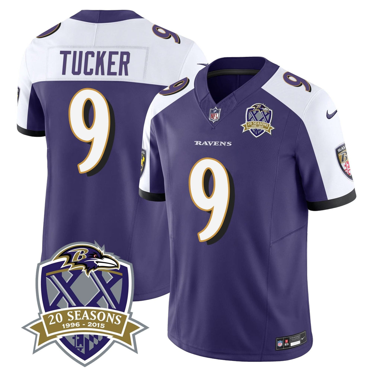 BAL 20th Season Patch Vapor Limited Jersey