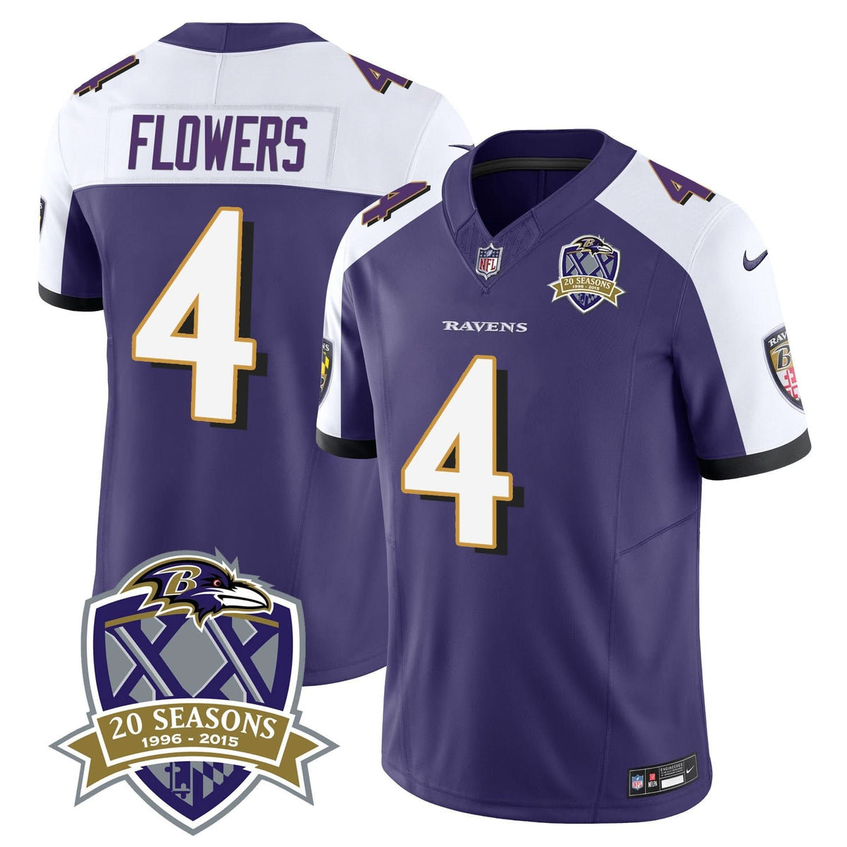 BAL 20th Season Patch Vapor Limited Jersey