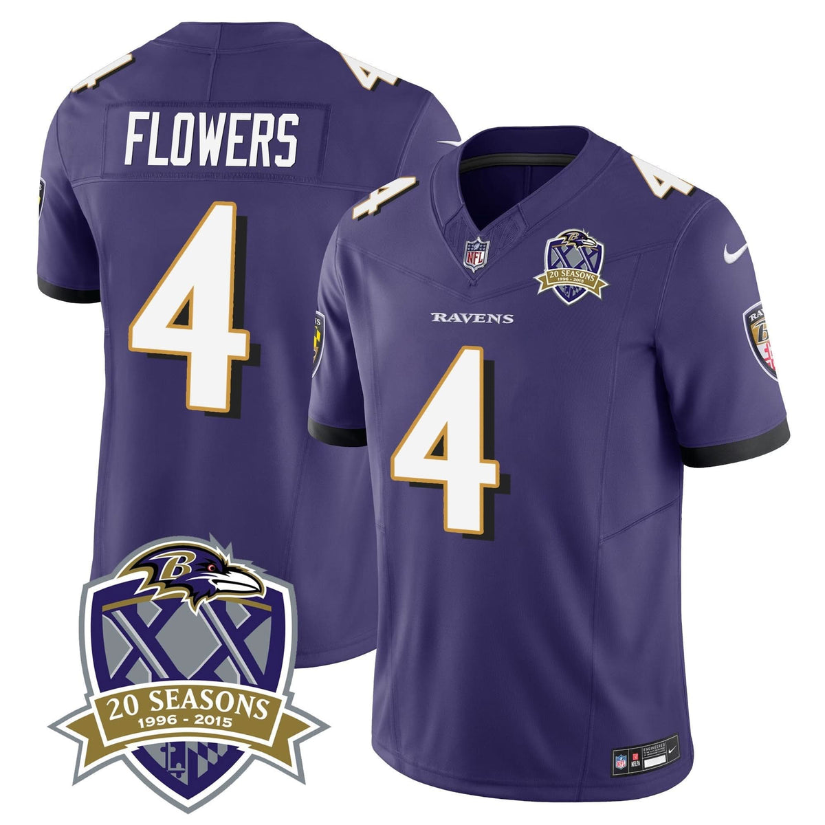 BAL 20th Season Patch Vapor Limited Jersey