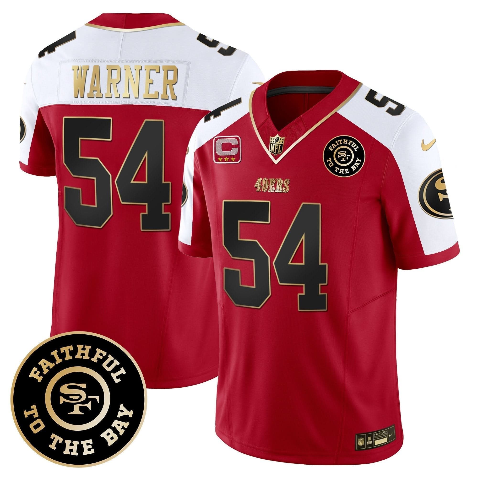 SF Faithful To The Bay Patch Vapor Limited Jersey V6