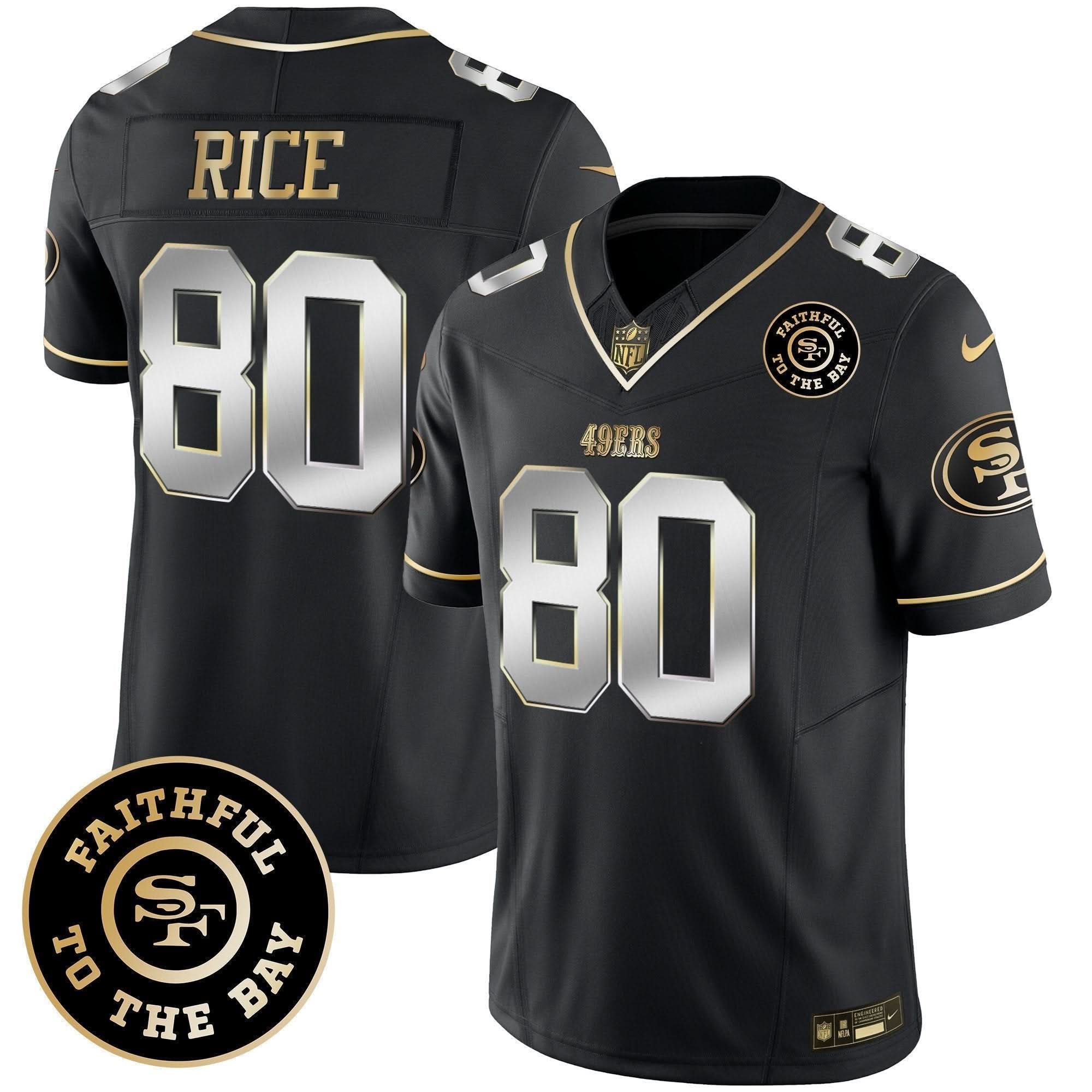 SF Faithful To The Bay Patch Vapor Limited Jersey V6
