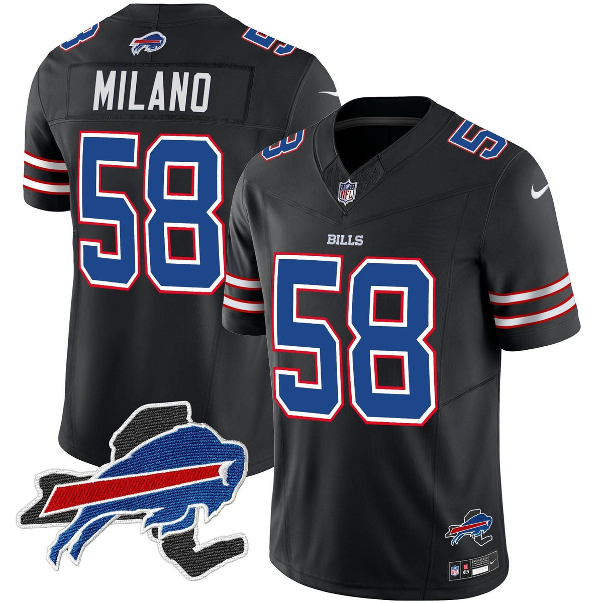 BUF New York Patch Vapor Limited Jersey