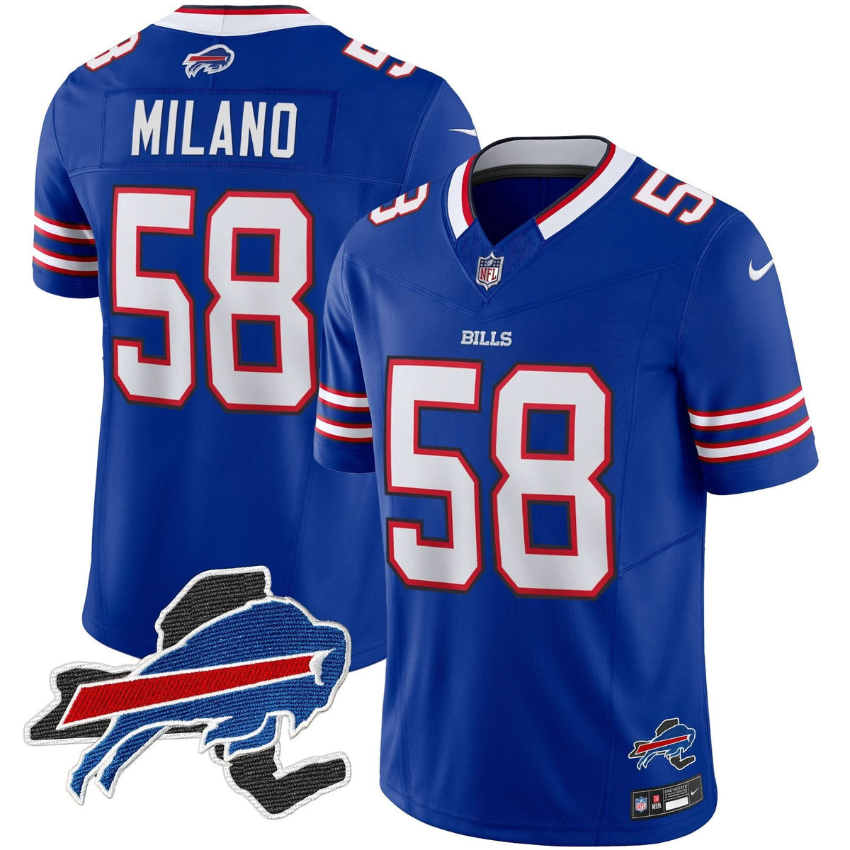 BUF New York Patch Vapor Limited Jersey