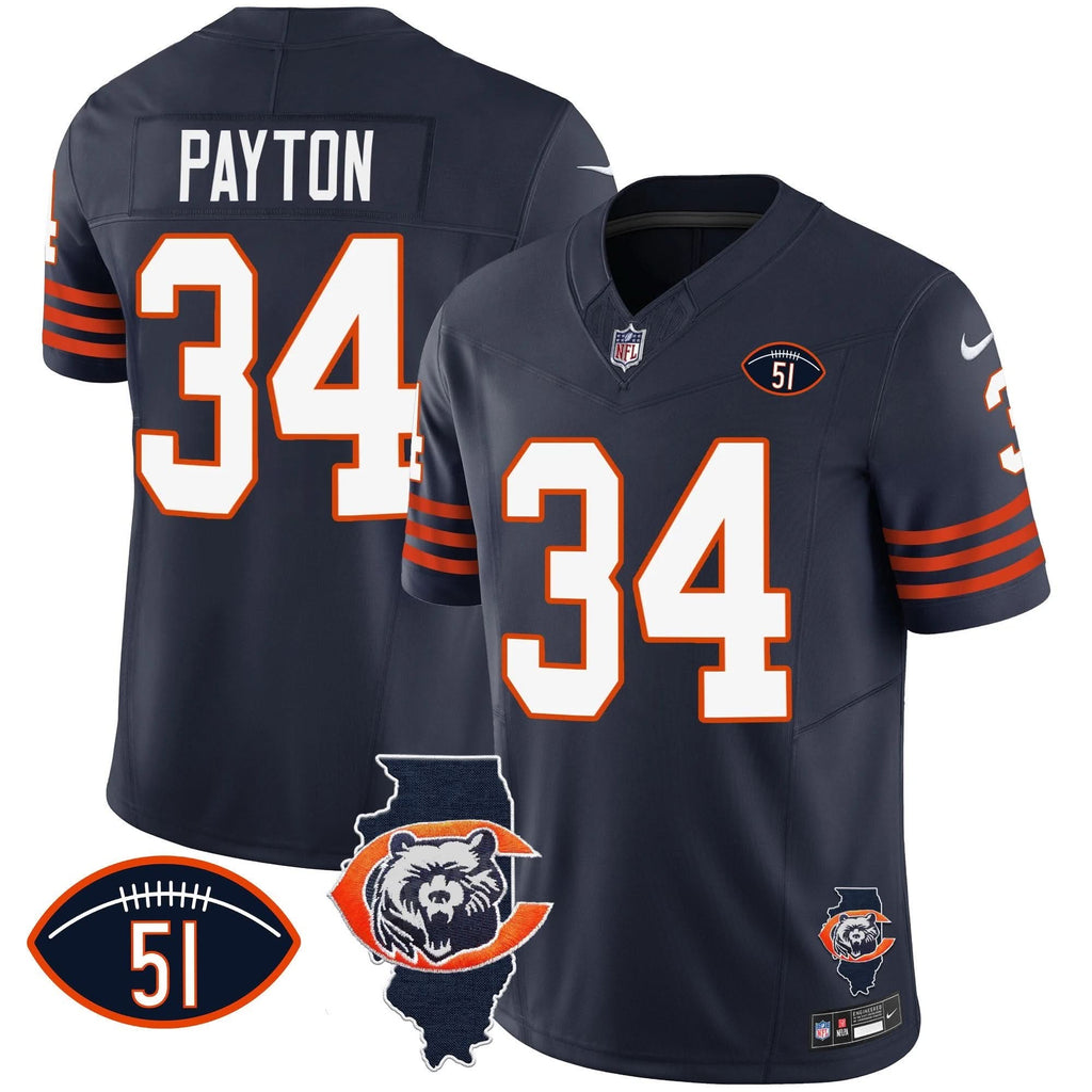 CHI Throwback Illinois Patch Vapor Jersey