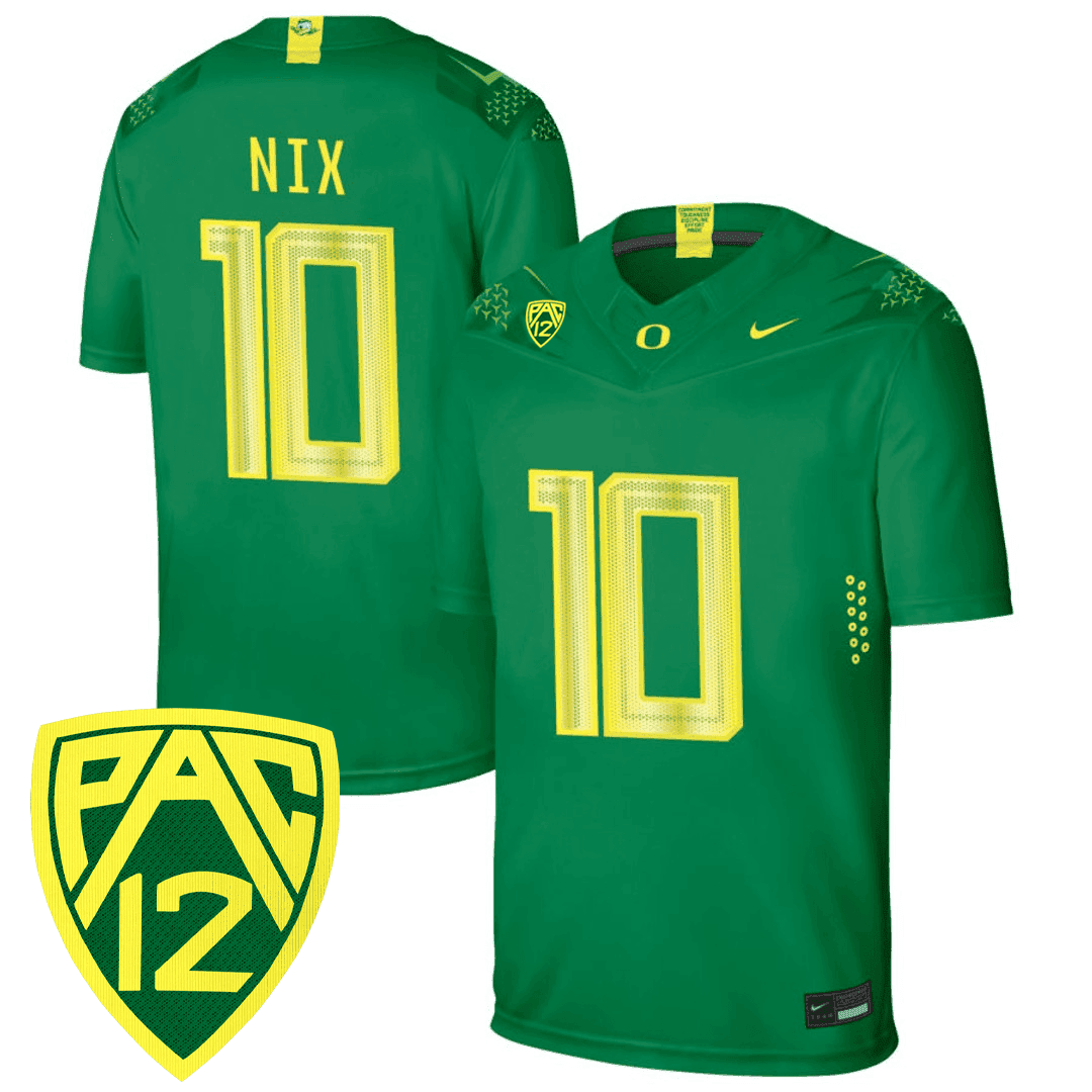 Men's Oregon Ducks Football Jersey - PAC - 12 & Oregon State Patch