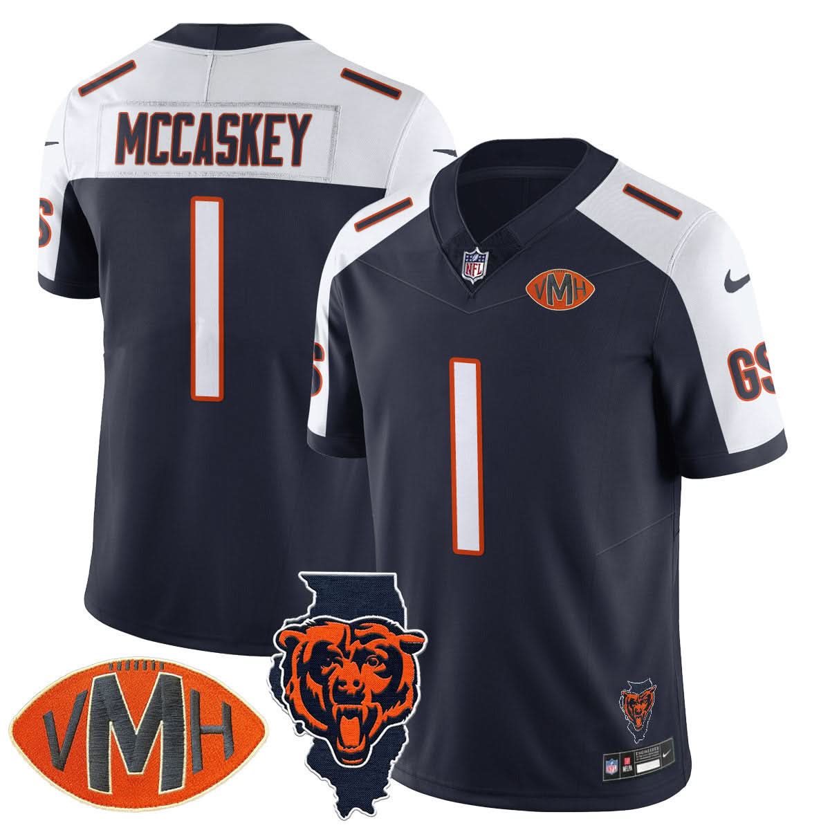 CB Honor Virginia Halas McCaskey Jersey