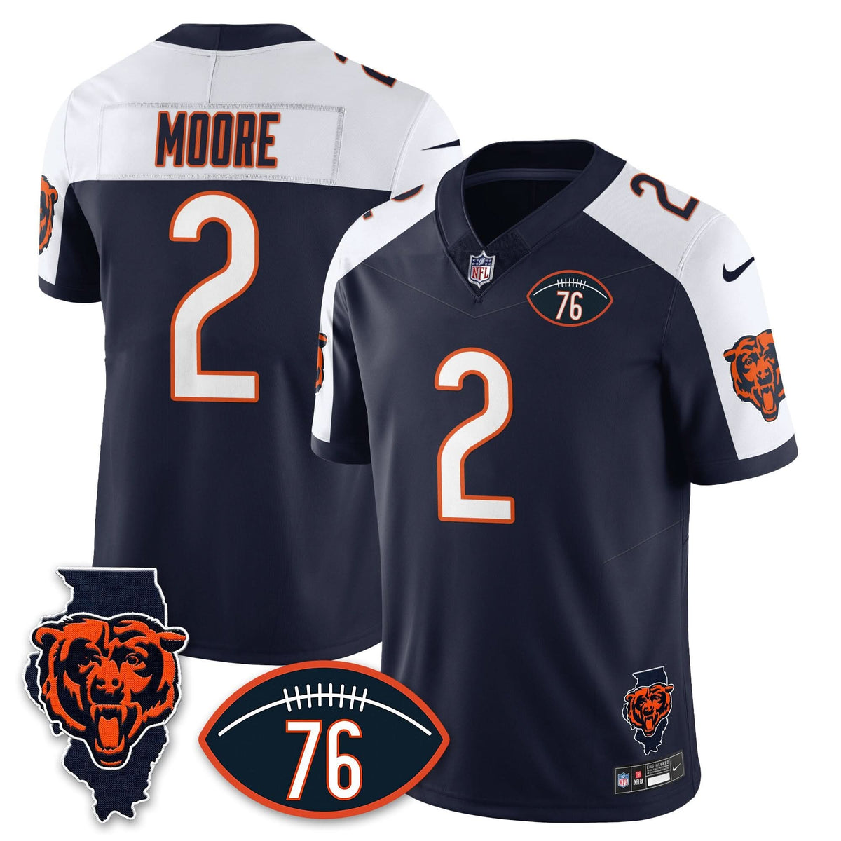 CB Honor Steve McMichael Jersey