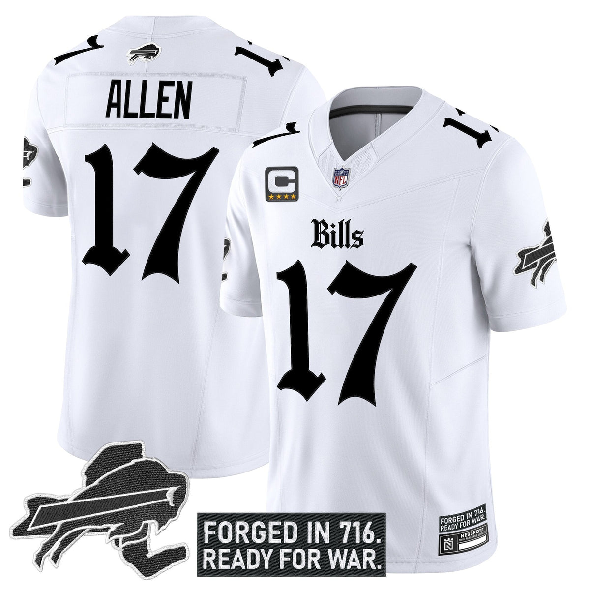 BUF 'Gothic Cold Front Edition' Vapor Limited Jersey