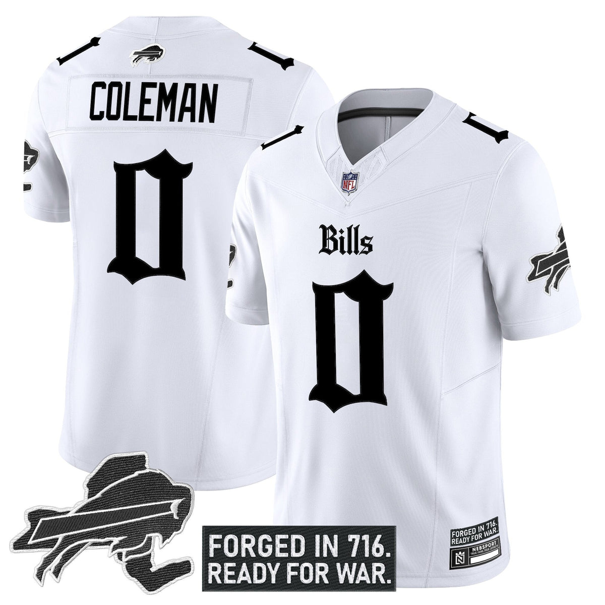 BUF 'Gothic Cold Front Edition' Vapor Limited Jersey