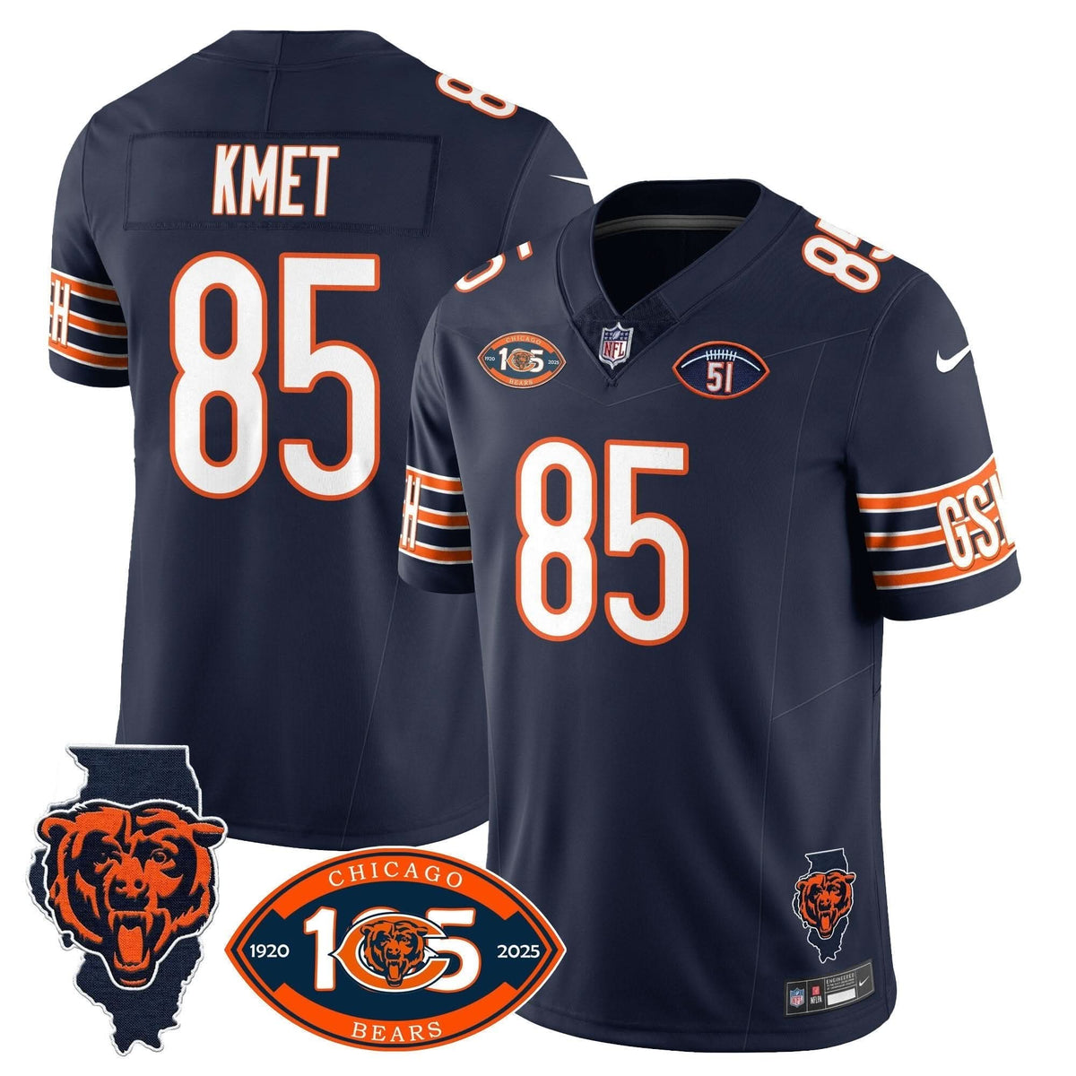 CHI 1920-2025 The CHI Vapor Limited Jersey