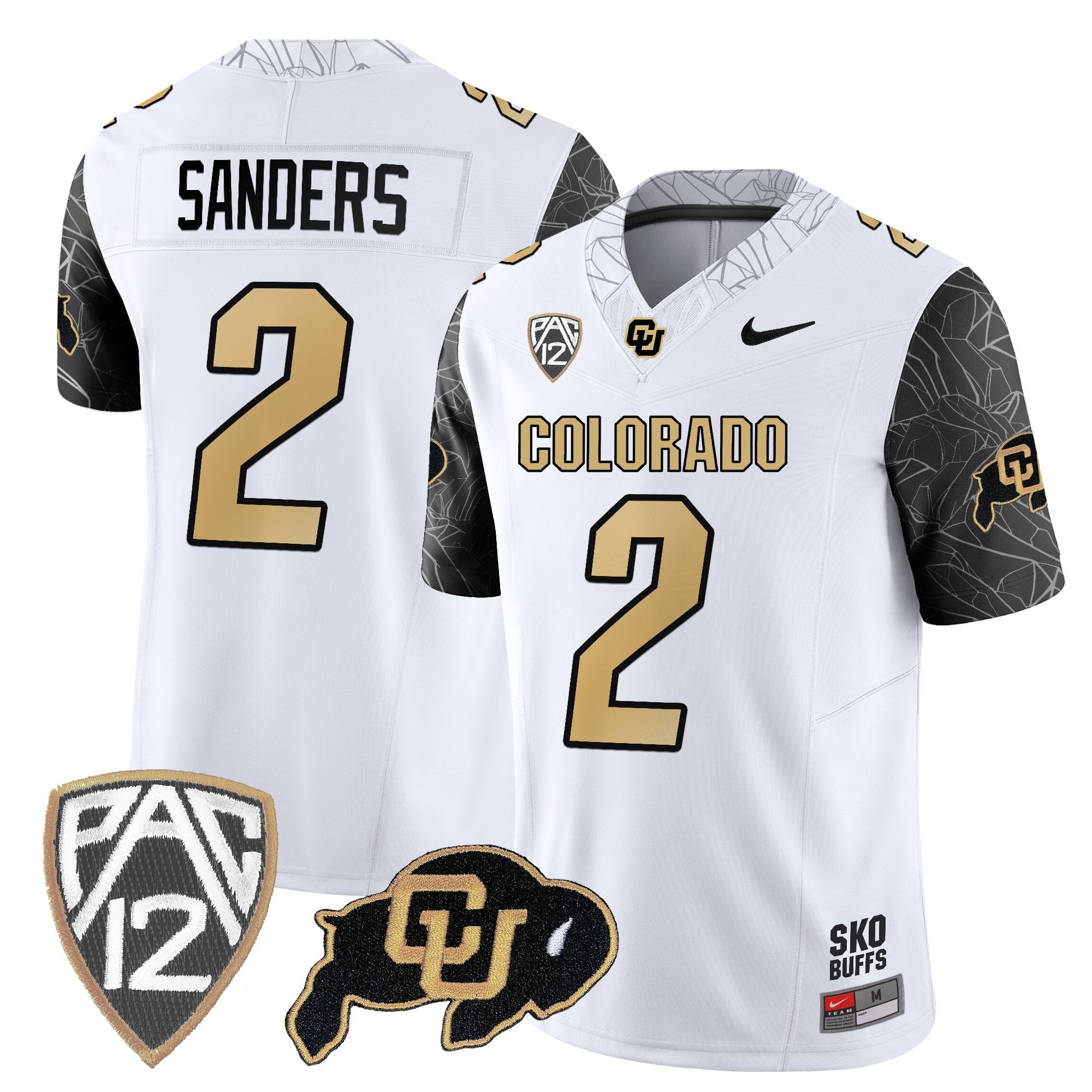 Men's Colorado Buffaloes Rocky Style Vapor Limited Jersey - All Stitched
